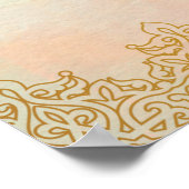 Poster Marigold garlands Tamil signe de bienvenue mariage (Coin)