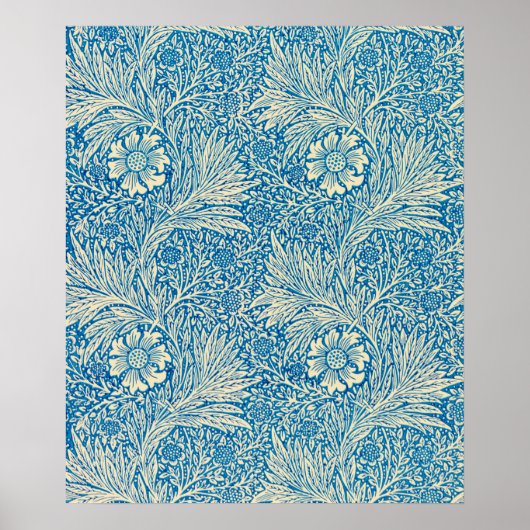 Poster Marigold par William Morris (Devant)