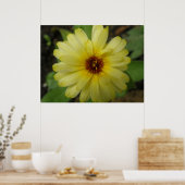 Poster Marigold Print Jaune Raindrops (Cuisine)