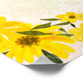 Poster Marigolds fille indienne mignonne Accueil personna (Coin)