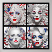 Poster marilyn evita paper girls ink 4/4 all in one (Devant)