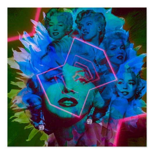 Poster Marilyn Monroe (Devant)