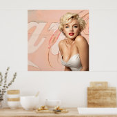 Poster Marilyn pour toujours (Cuisine)