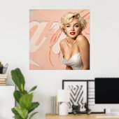 Poster Marilyn pour toujours (Bureau à domicile)