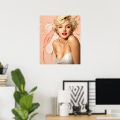 Poster Marilyn pour toujours (Bureau à domicile)