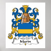 Poster Marin Family Crest (Devant)