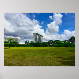 Poster Marina Bay Sands Singapour Skyline