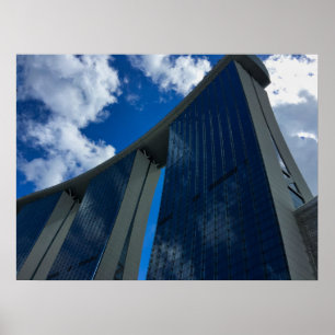 Poster Marina Bay Sands Singapour Skyline Architecture