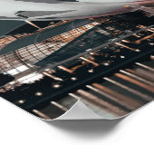 Poster Marina Bay, Singapore Travel Art (Coin)