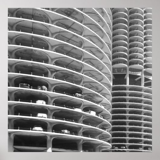 Poster Marina City Chicago (Devant)