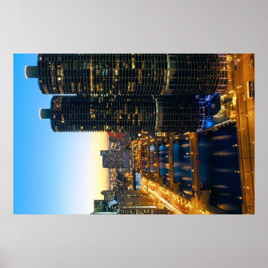 Poster Marina City Chicago (Devant)