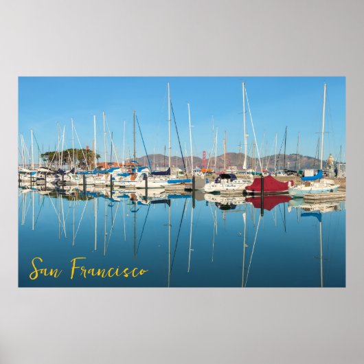 Poster Marina de San Francisco (Devant)