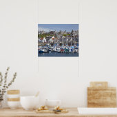 Poster Marina, Findochty, Moray, Écosse, Uni (Cuisine)