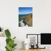 Poster Marina Headlands, Falaises côtières (Bureau à domicile)