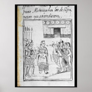 Poster Marina interprétant pour les Espagnols