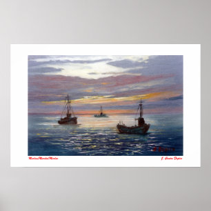 Poster Marina/Mariña/Marine