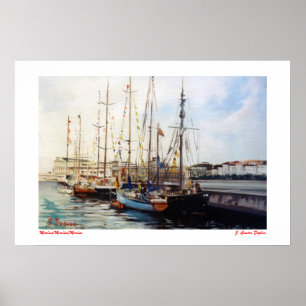 Poster Marina/Mariña/Marine