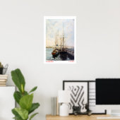 Poster Marina/Mariña/Marine (Bureau à domicile)