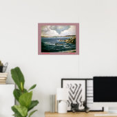 Poster Marina/Mariña/Mer (Bureau à domicile)