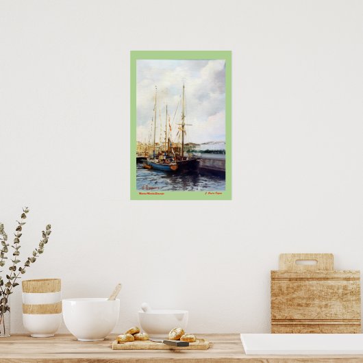 Poster Marina/Mariña/Mer (Cuisine)