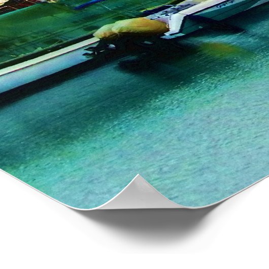 Poster Marina surveillée (Coin)