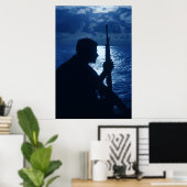 Poster Marine américaine (Bureau à domicile)