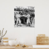 Poster Marine Boxing : 1890 (Cuisine)