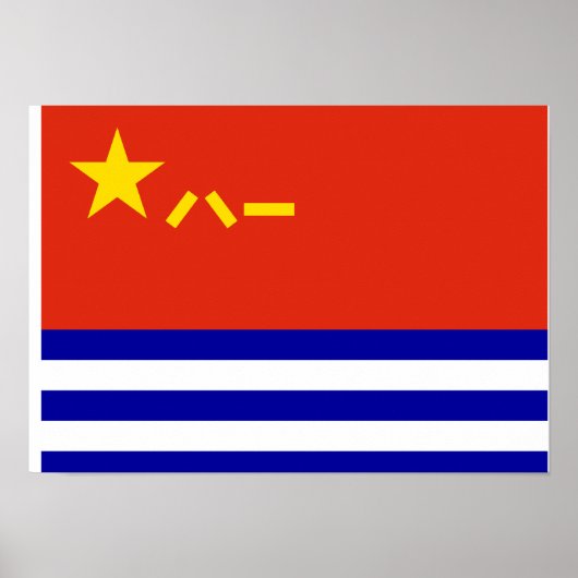 Poster Marine chinoise (Devant)