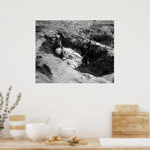 Poster Marine et son chien (Cuisine)