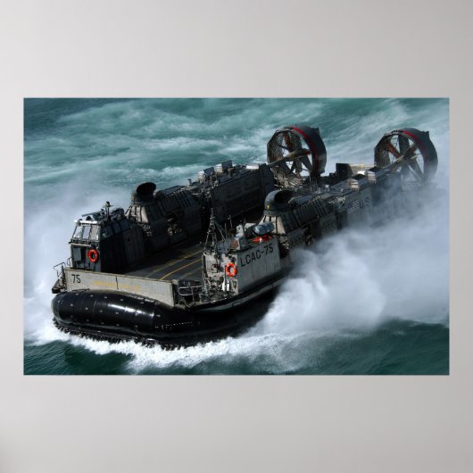 Poster Marine LCAC (Devant)