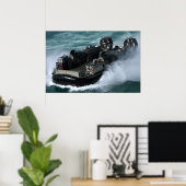 Poster Marine LCAC (Bureau à domicile)