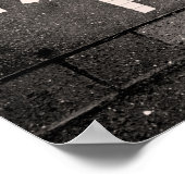 Poster Marine Parade, Napier, Nouvelle-Zélande (Coin)