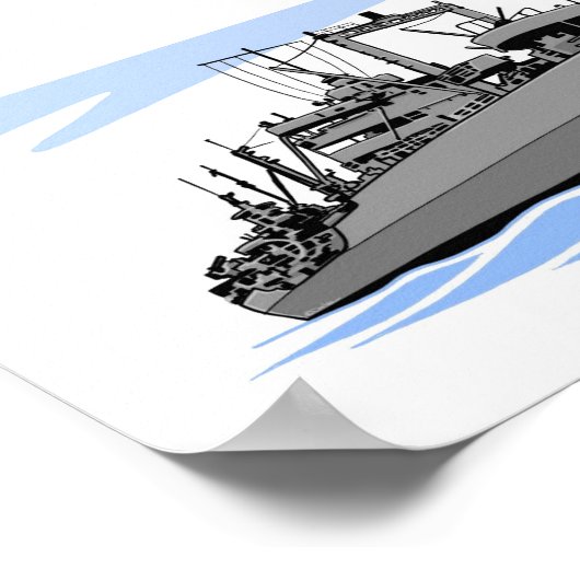 Poster Marine Robin et Joseph H. Thompson (Coin)