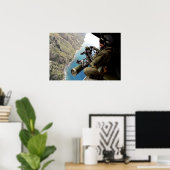 Poster Marine se prépare à engager des cibles (Bureau à domicile)