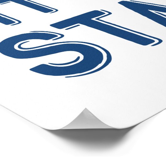 Poster Marine Twinkle Twinkle Little Star | Nursery Art (Coin)