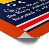 Poster  marinedag (Hoek)