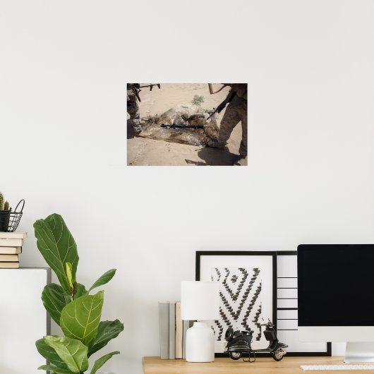 Poster Marines (Bureau à domicile)