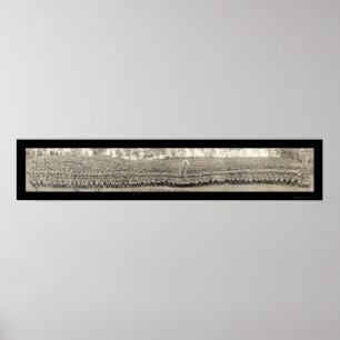 Poster Marines à la photo 1919 de Quantico