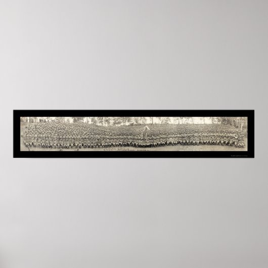 Poster Marines À Quantico Photo 1919 (Devant)