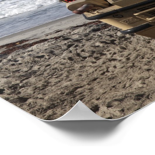 Poster Marines anticipent l'arrivée (Coin)