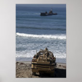 Poster Marines anticipent l'arrivée (Devant)