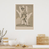 Poster Marines de l'oncle Sam's Right (Cuisine)