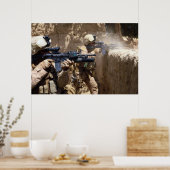 Poster Marines des États-Unis dans la province de Helmand (Cuisine)