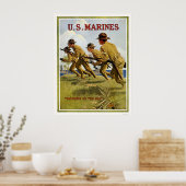 Poster Marines - "Soldiers of the sea" (Cuisine)