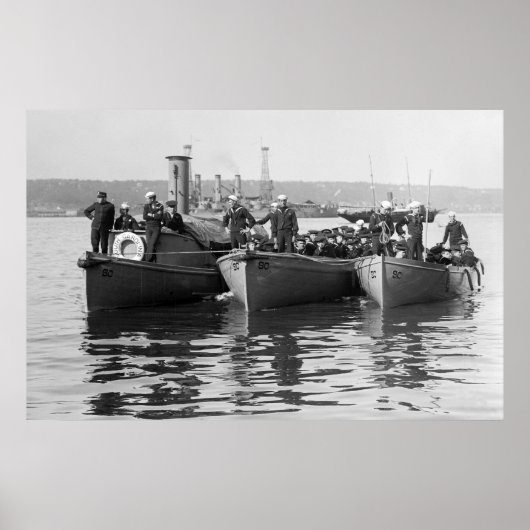 Poster Marins en congé : 1915 (Devant)