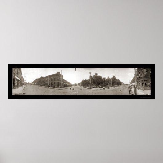 Poster Marion, IA Photo 1907 (Devant)