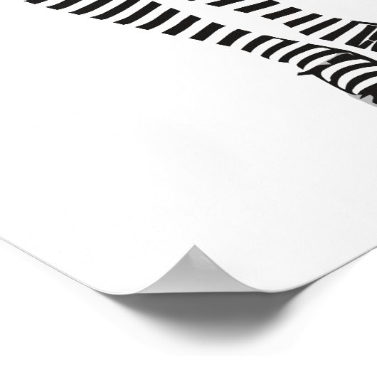 Poster marionnette de cabaret (Coin)