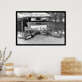 Poster Marionnettes Jouer Java Indonésie 1898 (Cuisine)