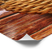 Poster Marionnettes maltaises dans un panier de Noël (Coin)