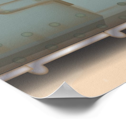 Poster Mark 1 Tank britannique (Coin)